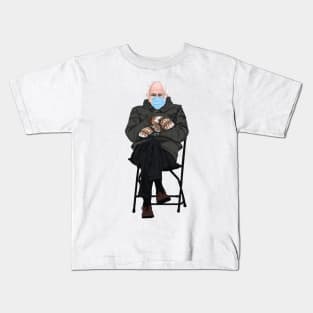 Bernie Sanders Inauguration Day Mittens Kids T-Shirt